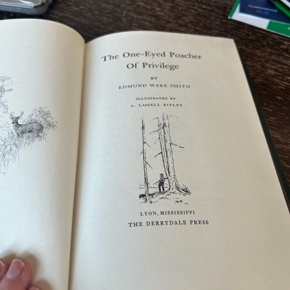 The One-Eyed Poacher of Privilege Book